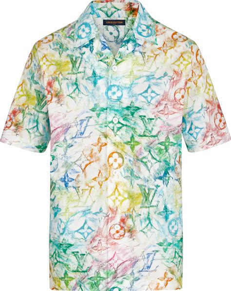 louis vuitton hawaiian shirk replica|false louis vuitton prints.